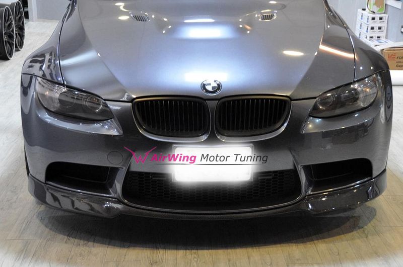 E90/E92/E93 M3 - AC Schnitzer style Carbon Front Lip Spoiler 2